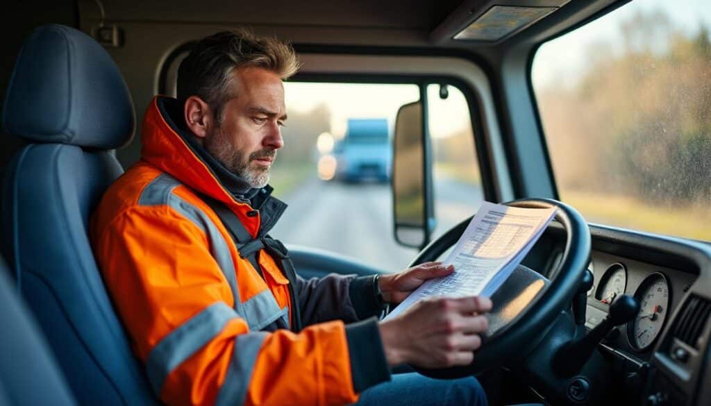 Coefficient du chauffeur routier : comprendre salaire et évolution