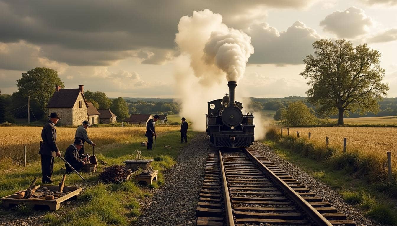 Illustration: Comment les origines du chemin de fer ont marqué le territoire français