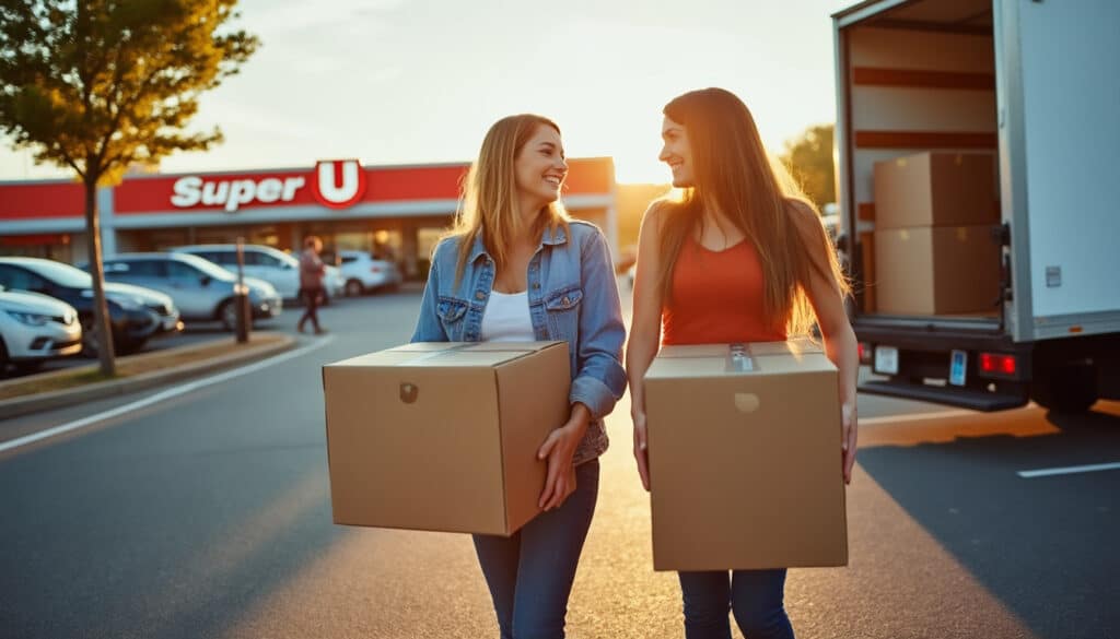 Louer une camionnette chez Super U : simple, rapide et économique