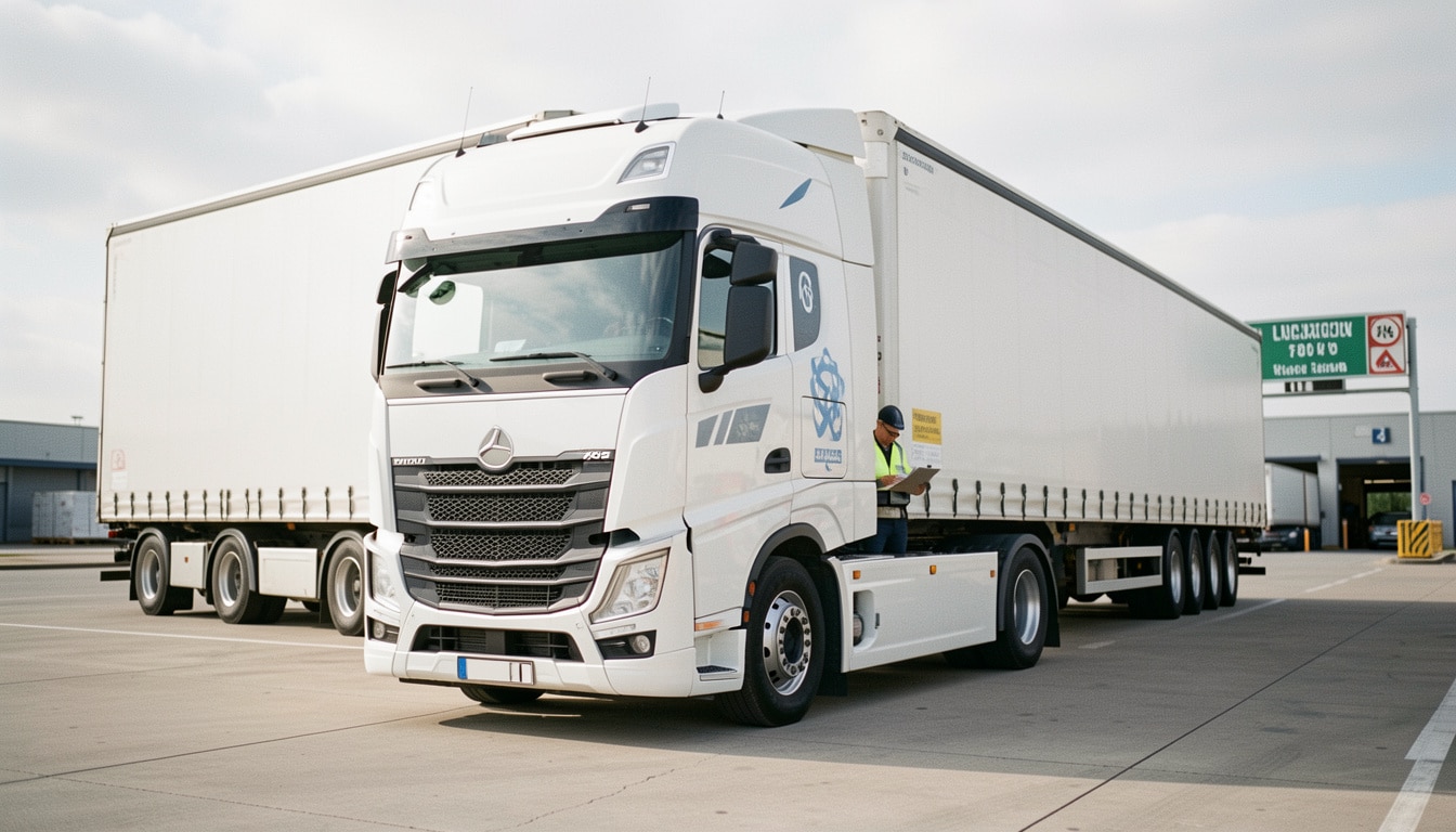 Camion de 38 tonnes : poids, charge et réglementation