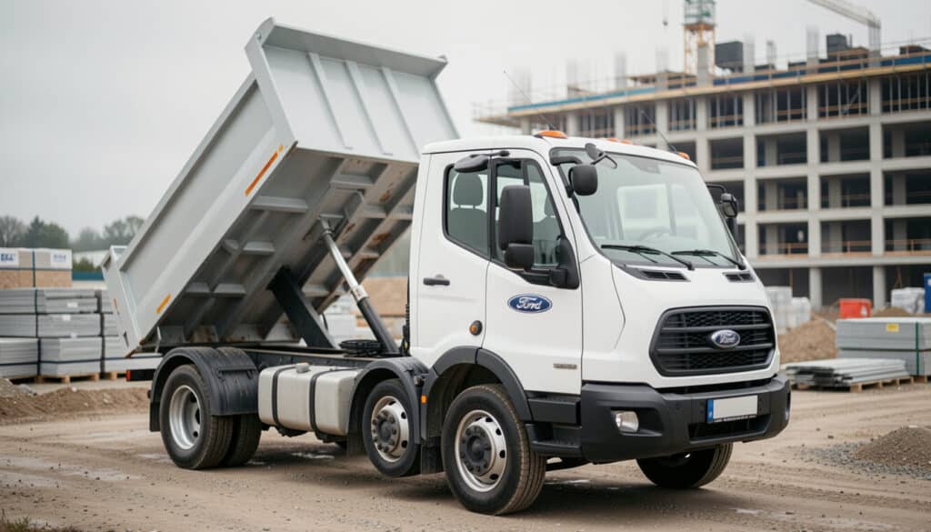 Camion benne Ford : bien choisir son utilitaire