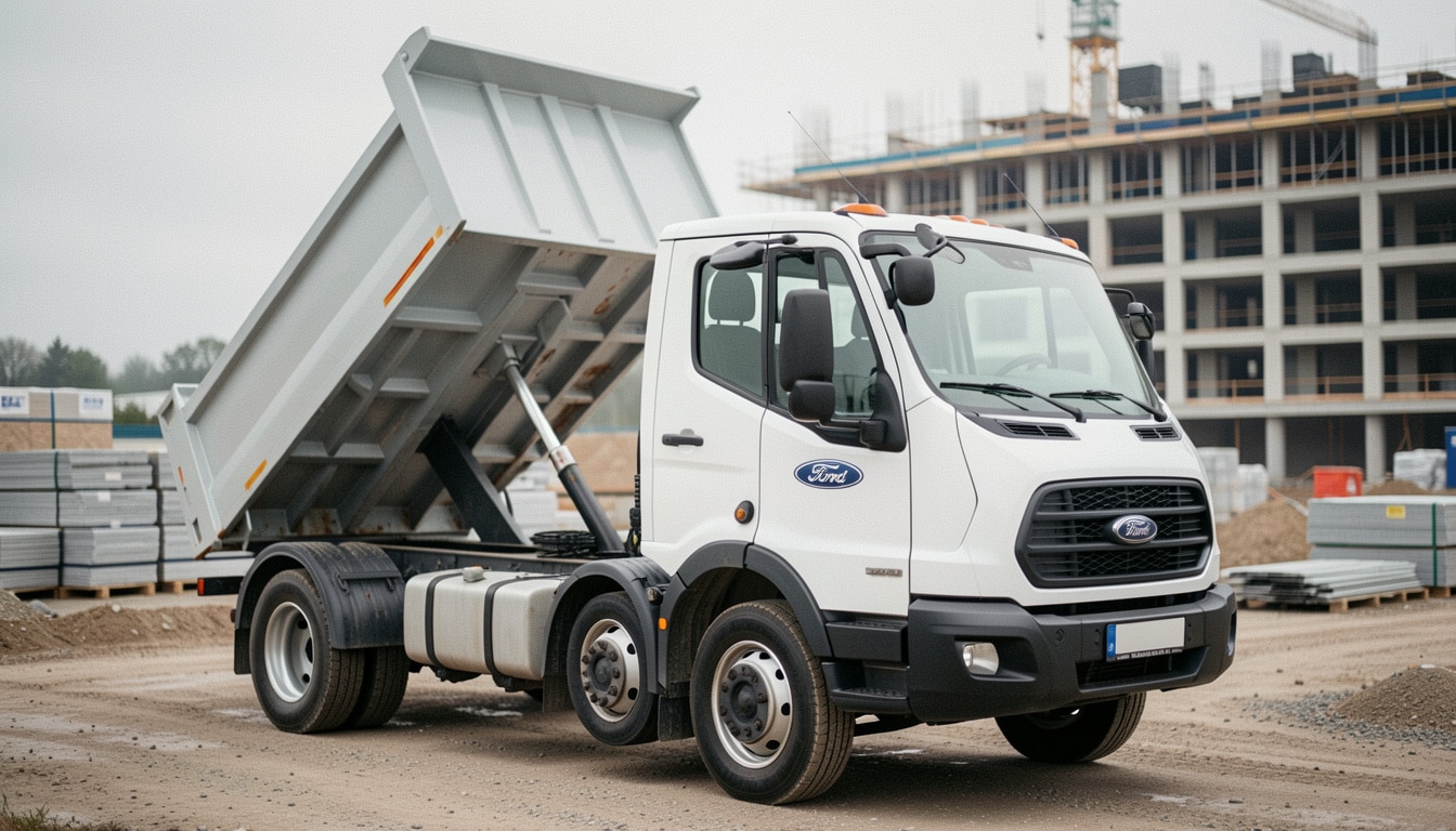 Camion benne Ford : bien choisir son utilitaire