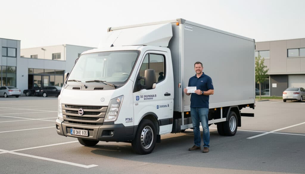Quel camion peut-on conduire avec le permis B ?